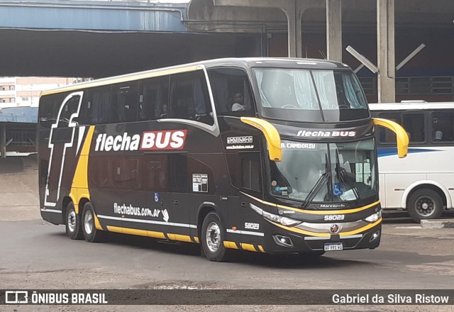 Flecha Bus 58023 na cidade de Porto Alegre, Rio Grande do Sul, Brasil, por Gabriel da Silva Ristow. ID da foto: 11504295.