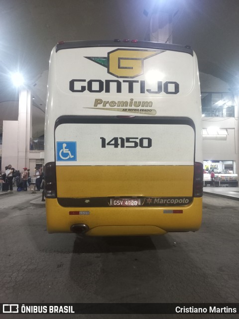 Empresa Gontijo de Transportes 14150 na cidade de Montes Claros, Minas Gerais, Brasil, por Cristiano Martins. Número da foto: #11503857.