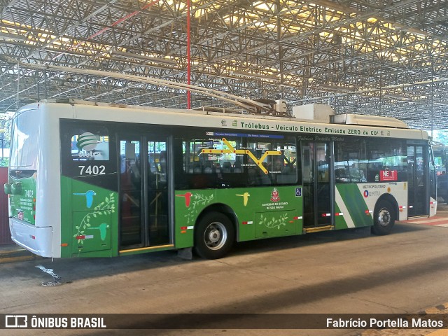 Next Mobilidade - ABC Sistema de Transporte 7402 na cidade de Santo André, São Paulo, Brasil, por Fabrício Portella Matos. Número da foto: #11503579.