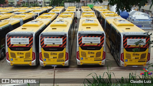 Mobi Rio E902140 na cidade de Rio de Janeiro, Rio de Janeiro, Brasil, por Claudio Luiz. ID da foto: 11556236.