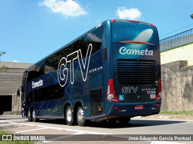 Viação Cometa 17309 na cidade de Campinas, São Paulo, Brasil, por José Eduardo Garcia Pontual. Número da foto: #11555624.