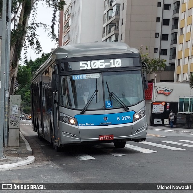 Viação Paratodos > São Jorge > Metropolitana São Paulo > Mobibrasil 6 3175 na cidade de São Paulo, São Paulo, Brasil, por Michel Nowacki. Número da foto: #11556866.