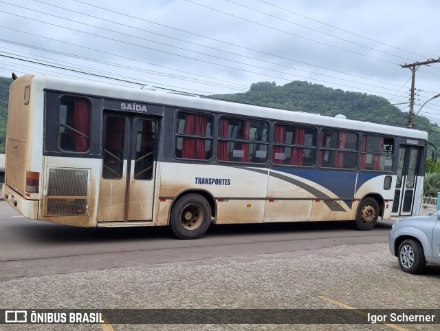 WG Transportes 3474 na cidade de Marques de Souza, Rio Grande do Sul, Brasil, por Igor Scherner. ID da foto: 11554433.