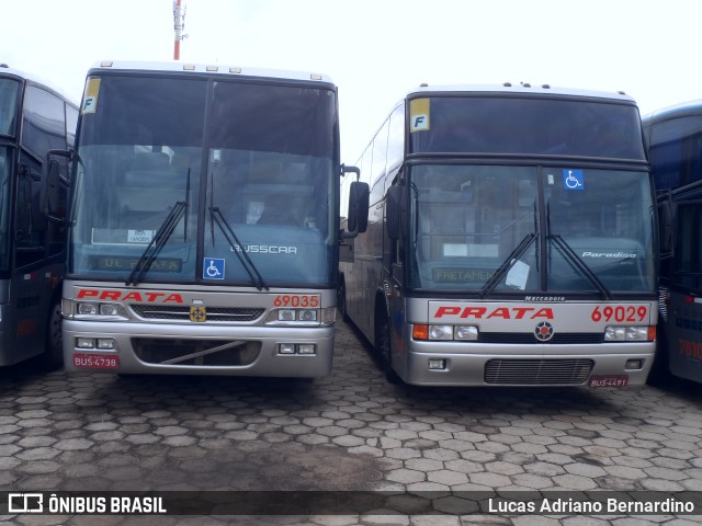 Expresso de Prata 69029 na cidade de Agudos, São Paulo, Brasil, por Lucas Adriano Bernardino. ID da foto: 11555567.