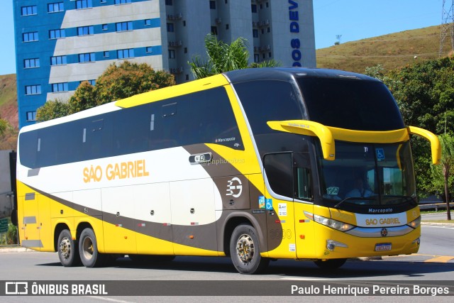 Viação São Gabriel 3000 na cidade de Aparecida, São Paulo, Brasil, por Paulo Henrique Pereira Borges. Número da foto: #11556216.