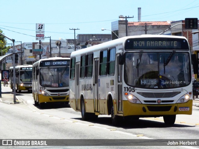 Transportes Guanabara 1105 na cidade de Natal, Rio Grande do Norte, Brasil, por John Herbert. ID da foto: 11555330.