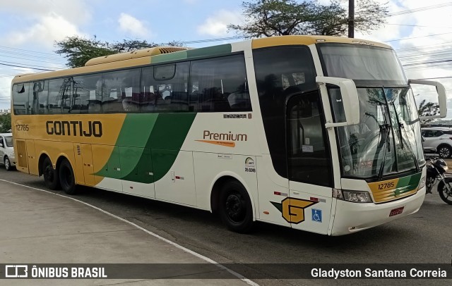 Empresa Gontijo de Transportes 12785 na cidade de Aracaju, Sergipe, Brasil, por Gladyston Santana Correia. ID da foto: 11556878.