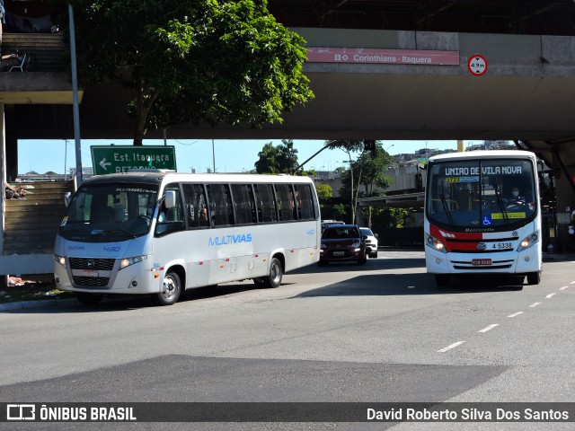 Allibus Transportes 4 5338 na cidade de São Paulo, São Paulo, Brasil, por David Roberto Silva Dos Santos. Número da foto: #11556870.