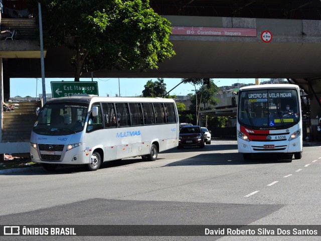 Allibus Transportes 4 5338 na cidade de São Paulo, São Paulo, Brasil, por David Roberto Silva Dos Santos. ID da foto: 11556870.