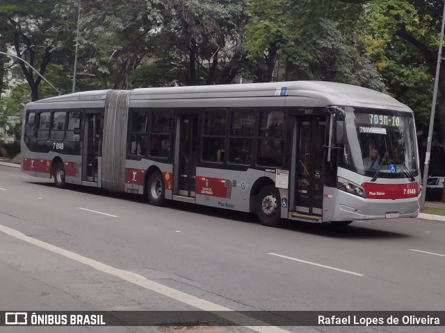 Viação Gatusa Transportes Urbanos 7 6149 na cidade de São Paulo, São Paulo, Brasil, por Rafael Lopes de Oliveira. Número da foto: #11554933.