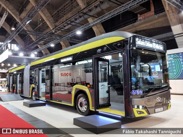 Solaris Bus URBINO 18 ELECTRIC na cidade de Brussels, Brussels, Bélgica, por Fábio Takahashi Tanniguchi. Número da foto: #11558887.