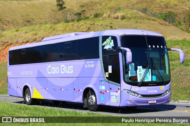 Caio Bus 1800 na cidade de Aparecida, São Paulo, Brasil, por Paulo Henrique Pereira Borges. ID da foto: 11559047.