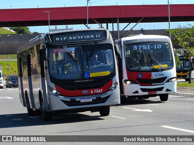 Pêssego Transportes 4 7547 na cidade de São Paulo, São Paulo, Brasil, por David Roberto Silva Dos Santos. ID da foto: 11558470.