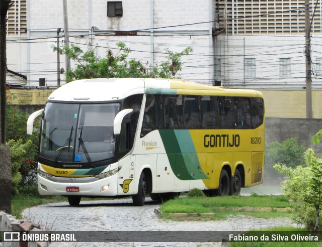 Empresa Gontijo de Transportes 18210 na cidade de Juiz de Fora, Minas Gerais, Brasil, por Fabiano da Silva Oliveira. ID da foto: 11558001.