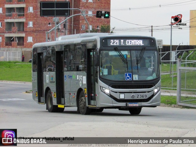 Expresso CampiBus 2369 na cidade de Campinas, São Paulo, Brasil, por Henrique Alves de Paula Silva. Número da foto: #11558419.