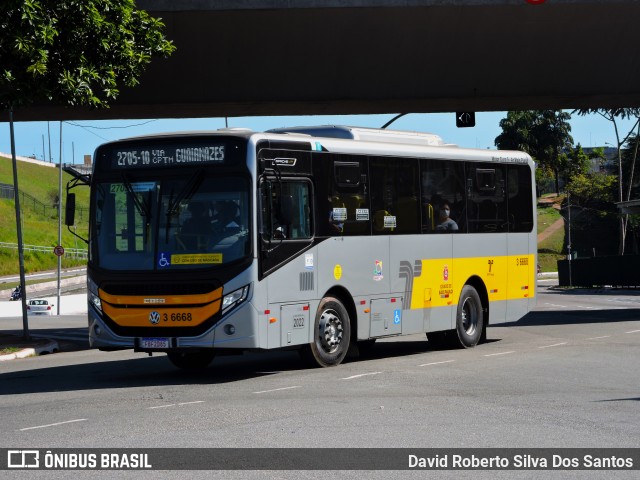 Transunião Transportes 3 6668 na cidade de São Paulo, São Paulo, Brasil, por David Roberto Silva Dos Santos. ID da foto: 11558461.