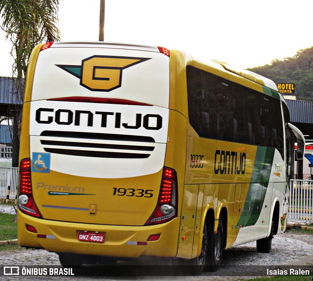 Empresa Gontijo de Transportes 19335 na cidade de Juiz de Fora, Minas Gerais, Brasil, por Isaias Ralen. ID da foto: 11559461.