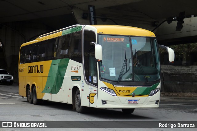 Empresa Gontijo de Transportes 15025 na cidade de Belo Horizonte, Minas Gerais, Brasil, por Rodrigo Barraza. ID da foto: 11558561.