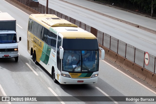 Empresa Gontijo de Transportes 12520 na cidade de Betim, Minas Gerais, Brasil, por Rodrigo Barraza. ID da foto: 11558537.