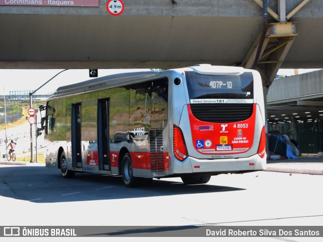 Express Transportes Urbanos Ltda 4 8053 na cidade de São Paulo, São Paulo, Brasil, por David Roberto Silva Dos Santos. Número da foto: #11558464.