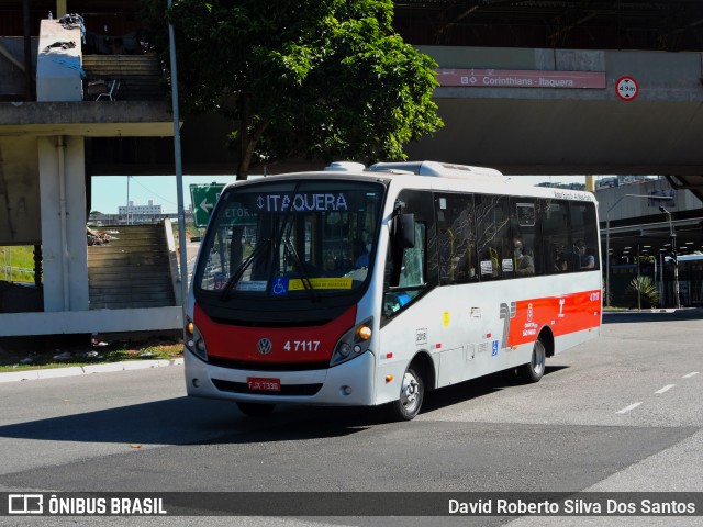 Pêssego Transportes 4 7117 na cidade de São Paulo, São Paulo, Brasil, por David Roberto Silva Dos Santos. Número da foto: #11558412.