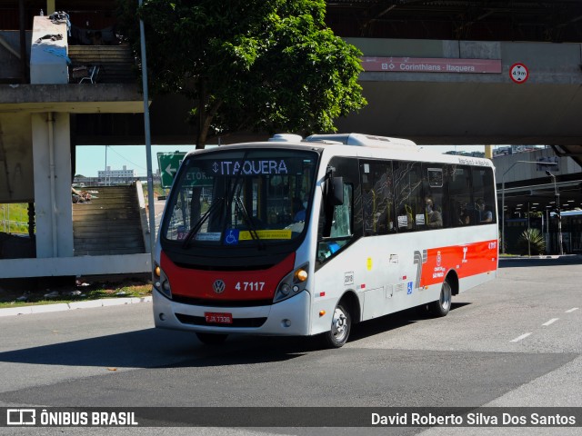 Pêssego Transportes 4 7117 na cidade de São Paulo, São Paulo, Brasil, por David Roberto Silva Dos Santos. ID da foto: 11558412.