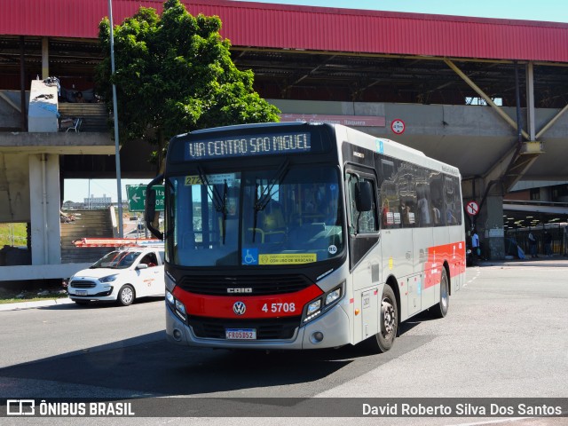 Allibus Transportes 4 5708 na cidade de São Paulo, São Paulo, Brasil, por David Roberto Silva Dos Santos. ID da foto: 11558407.