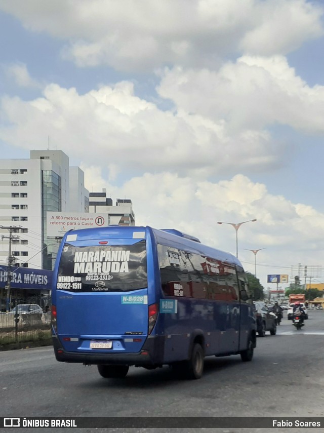 Sinprovan - Sindicato dos Proprietários de Vans e Micro-Ônibus N-B/028 na cidade de Belém, Pará, Brasil, por Fabio Soares. Número da foto: #11557493.