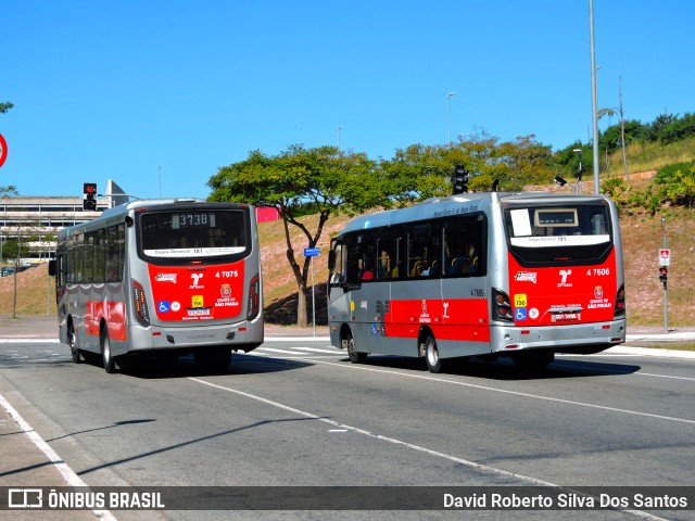 Pêssego Transportes 4 7075 na cidade de São Paulo, São Paulo, Brasil, por David Roberto Silva Dos Santos. ID da foto: 11558369.