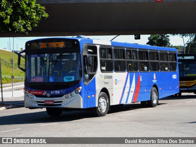 Radial Transporte Coletivo 41.153 na cidade de São Paulo, São Paulo, Brasil, por David Roberto Silva Dos Santos. Número da foto: #11558459.