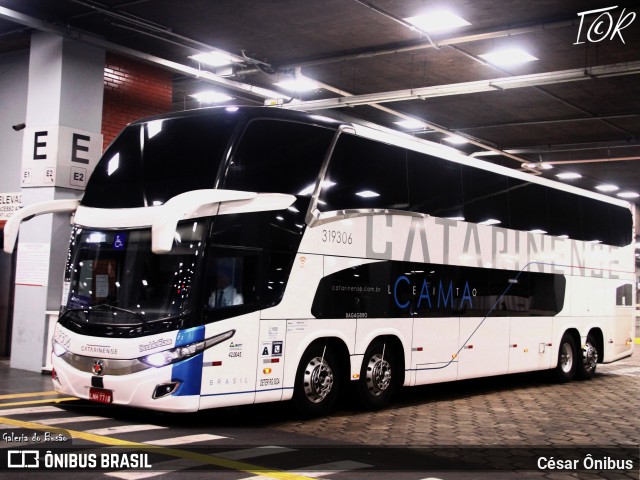 Auto Viação Catarinense 319306 na cidade de Belo Horizonte, Minas Gerais, Brasil, por César Ônibus. ID da foto: 11559239.