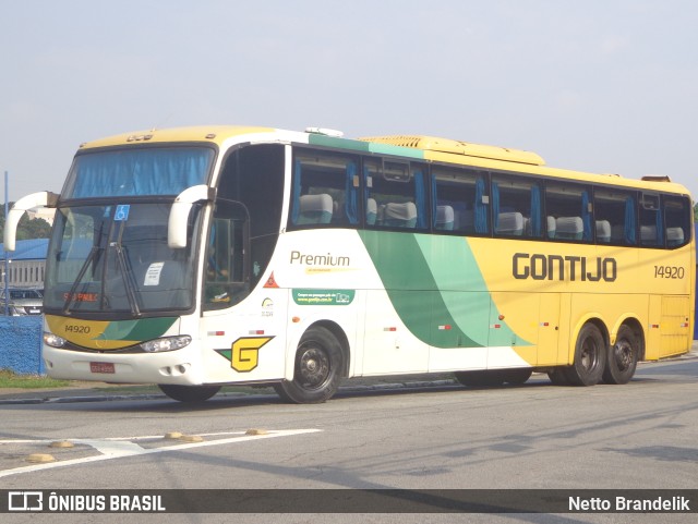 Empresa Gontijo de Transportes 14920 na cidade de São Paulo, São Paulo, Brasil, por Netto Brandelik. Número da foto: #11557695.