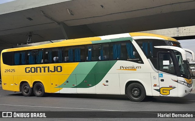 Empresa Gontijo de Transportes 21425 na cidade de Belo Horizonte, Minas Gerais, Brasil, por Hariel Bernades. Número da foto: #11558268.