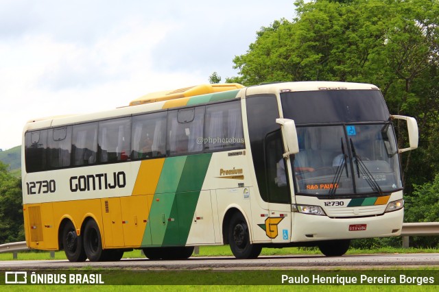 Empresa Gontijo de Transportes 12730 na cidade de Barra do Piraí, Rio de Janeiro, Brasil, por Paulo Henrique Pereira Borges. Número da foto: #11558956.