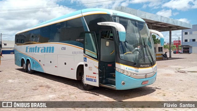 Emtram 4780 na cidade de Barra da Estiva, Bahia, Brasil, por Flávio  Santos. Número da foto: #11557038.
