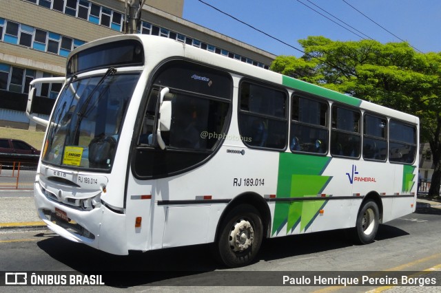 Viação Pinheiral RJ 189.014 na cidade de Volta Redonda, Rio de Janeiro, Brasil, por Paulo Henrique Pereira Borges. Número da foto: #11559148.