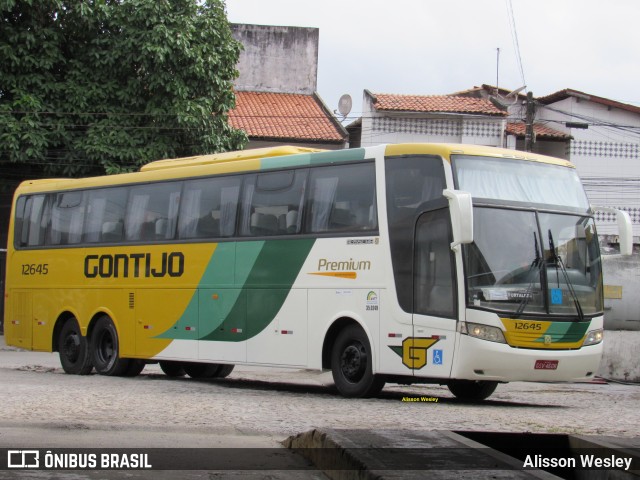 Empresa Gontijo de Transportes 12645 na cidade de Fortaleza, Ceará, Brasil, por Alisson Wesley. ID da foto: 11561721.