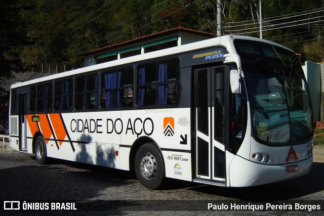Viação Cidade do Aço RJ 174.026 na cidade de Piraí, Rio de Janeiro, Brasil, por Paulo Henrique Pereira Borges. Número da foto: #11561814.