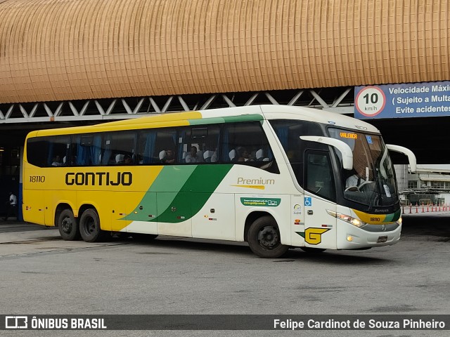 Empresa Gontijo de Transportes 18110 na cidade de Rio de Janeiro, Rio de Janeiro, Brasil, por Felipe Cardinot de Souza Pinheiro. Número da foto: #11559936.
