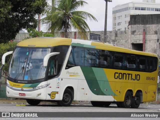 Empresa Gontijo de Transportes 18640 na cidade de Fortaleza, Ceará, Brasil, por Alisson Wesley. ID da foto: 11561768.