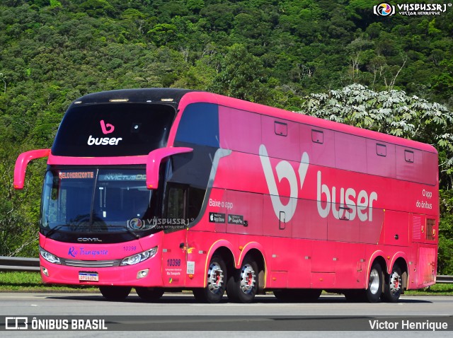 Rio Transportes e Turismo 10398 na cidade de Petrópolis, Rio de Janeiro, Brasil, por Victor Henrique. Número da foto: #11560418.