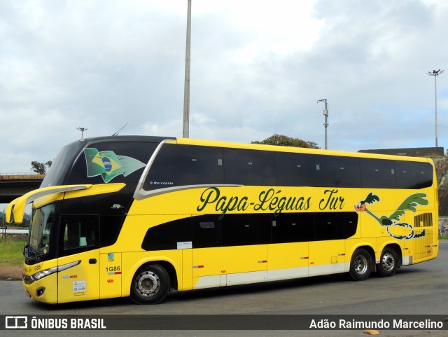 Papa-Léguas Tur 1G86 na cidade de Belo Horizonte, Minas Gerais, Brasil, por Adão Raimundo Marcelino. Número da foto: #11562482.