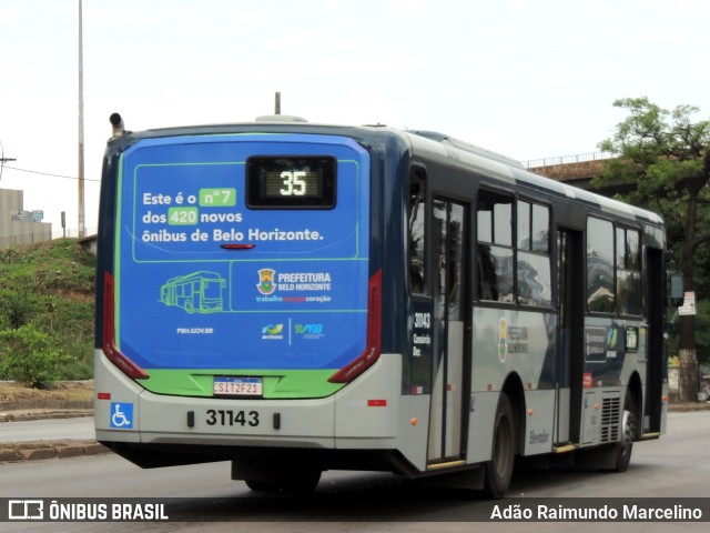 Independência > Trans Oeste Transportes 31143 na cidade de Belo Horizonte, Minas Gerais, Brasil, por Adão Raimundo Marcelino. ID da foto: 11559896.