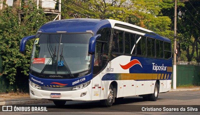 Taipastur Transportes Turísticos 25203 na cidade de São Paulo, São Paulo, Brasil, por Cristiano Soares da Silva. ID da foto: 11562128.