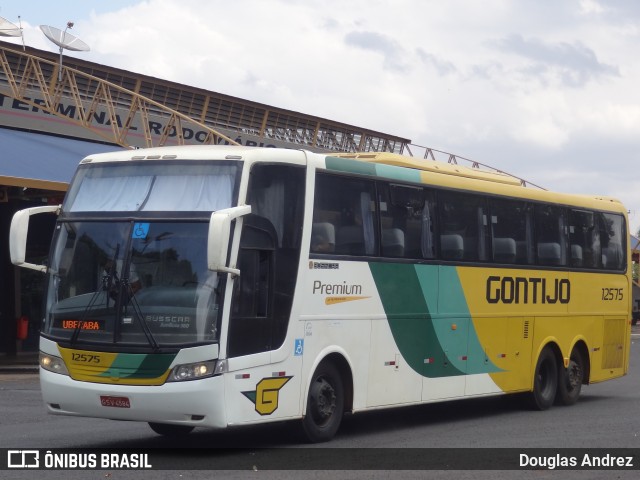 Empresa Gontijo de Transportes 12575 na cidade de Uberaba, Minas Gerais, Brasil, por Douglas Andrez. Número da foto: #11560779.
