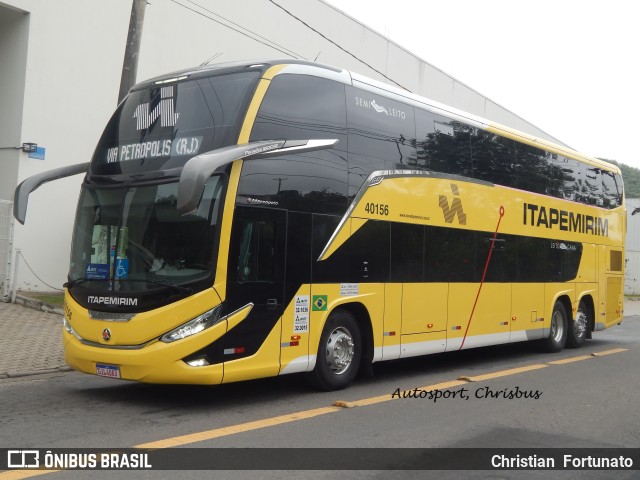 Viação Nova Itapemirim 40156 na cidade de Juiz de Fora, Minas Gerais, Brasil, por Christian  Fortunato. Número da foto: #11560033.