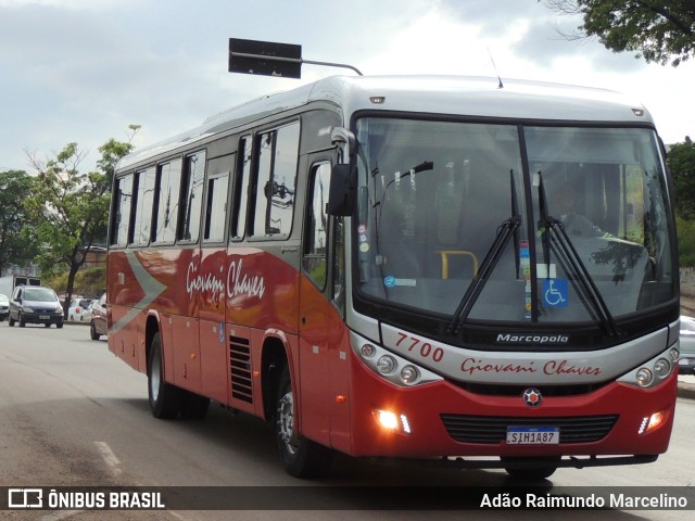 Giovani Chaves Turismo 7700 na cidade de Belo Horizonte, Minas Gerais, Brasil, por Adão Raimundo Marcelino. Número da foto: #11562459.