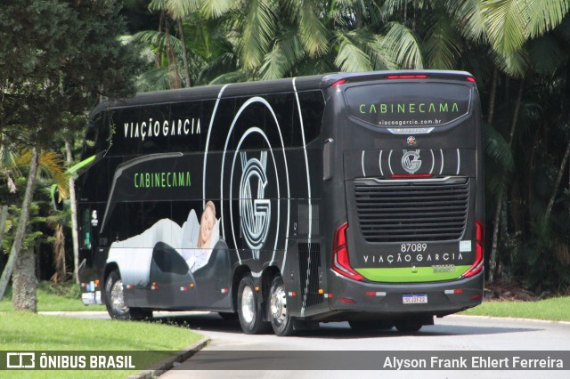 Viação Garcia 87089 na cidade de Jaraguá do Sul, Santa Catarina, Brasil, por Alyson Frank Ehlert Ferreira. Número da foto: #11561262.