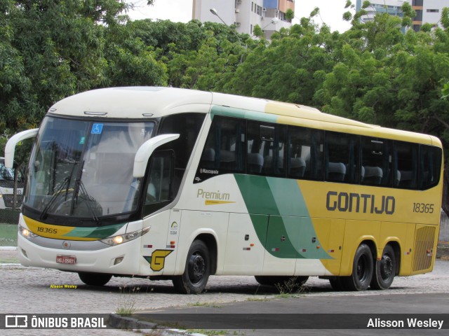 Empresa Gontijo de Transportes 18365 na cidade de Fortaleza, Ceará, Brasil, por Alisson Wesley. ID da foto: 11561819.