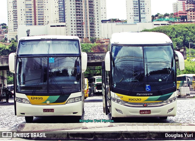Empresa Gontijo de Transportes 12495 na cidade de Belo Horizonte, Minas Gerais, Brasil, por Douglas Yuri. Número da foto: #11564134.
